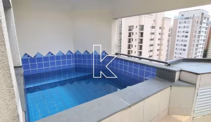 Cobertura com 2 quartos à venda na Avenida Rouxinol, 762, Moema, São Paulo por R$ 1.455.000