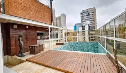 Cobertura com 3 quartos à venda na Alameda dos Arapanés, 75, Moema, São Paulo por R$ 8.200.000