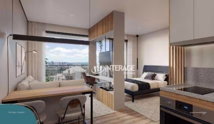 Studio com 1 dormitório à venda, 34 m² por R$ 412.390,00 - Cristo Rei - Curitiba/PR