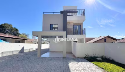 Sobrado com 3 dormitórios à venda, 129 m² por R$ 755.000,00 - Santa Felicidade - Curitiba/PR