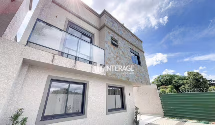Sobrado com 3 dormitórios à venda, 133 m² por R$ 795.000,00 - São Braz - Curitiba/PR