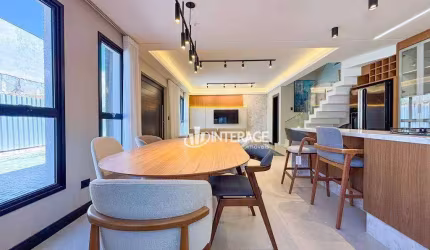 Casa com 3 dormitórios para alugar, 172 m² por R$ 10.000,00/mês - Santa Felicidade - Curitiba/PR