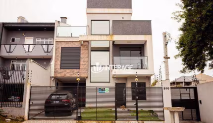 Sobrado mobiliado com 3 quartos à venda, 157 m² por R$ 1.450.000 - Lindóia - Curitiba/PR