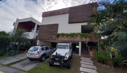 CASA LUXO MOBILIADA, PARA ALUGUEL, EM ALPHAVILLE 2 – SALVADOR/BA