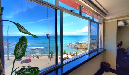 APARTAMENTO A VENDA, 3 QUARTOS, 184 m², NA BARRA - SALVADOR/BA. NA FRENTE DA PRAIA - FAROL DA BARRA