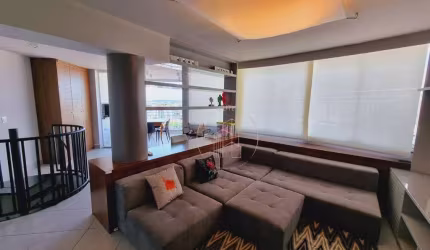 Oportunidade - Cobertura edifício MOB com ofuro - semi mobiliado