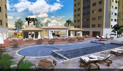 Apartamento para Venda em Parnamirim, Rosa dos Ventos, 3 dormitórios, 1 suíte, 2 banheiros, 1 vaga