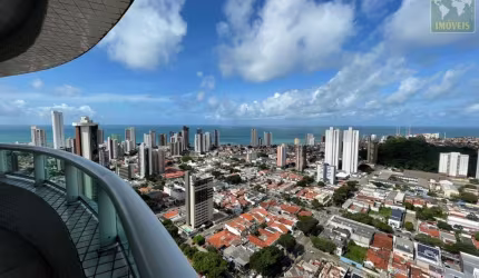 Apartamento para Venda em Natal, Tirol, 4 dormitórios, 4 suítes, 5 banheiros, 4 vagas