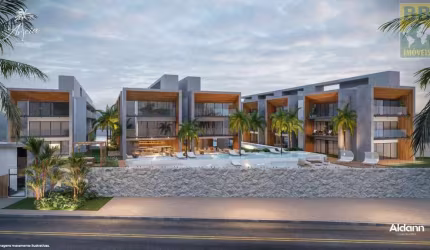 Apartamento para Venda em Nísia Floresta, Praia de Tabatinga, 2 dormitórios, 1 suíte, 2 banheiros, 2 vagas