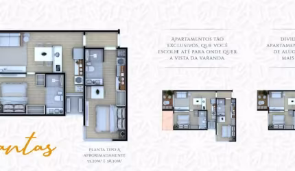 Apartamento para Venda em Natal, Petrópolis, 2 dormitórios, 2 suítes, 2 banheiros, 1 vaga