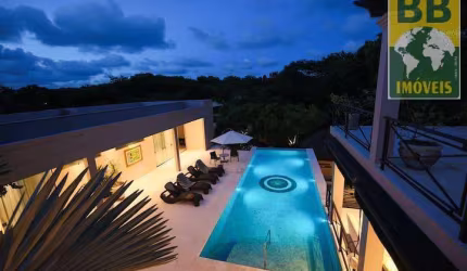 Casa para Venda em Tibau do Sul, Pipa, 4 dormitórios, 4 suítes, 5 banheiros, 10 vagas