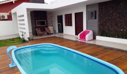 Casa para Venda em Passo de Torres, Centro, 3 dormitórios, 1 suíte, 3 banheiros, 1 vaga