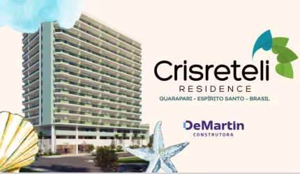 Edifício Crisreteli - Pronto para morar - Praia do Morro, Guarapari, Espírito Santo.