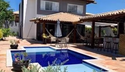 Casa Duplex residencial para Venda no condomínio Paraíso dos lagos, Guarajuba, Camaçari, 4 suítes, mobiliada, 1 sala, 5 banheiros, 2 vagas, 200m² área