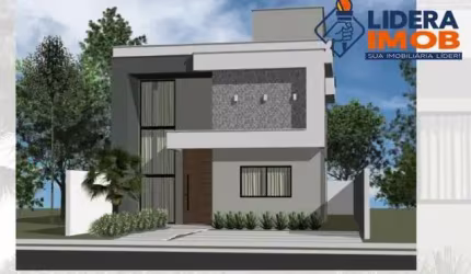 Casa residencial para Venda no condomínio Vila Florença, Catu de Abrantes, Camaçari, 4 suítes, 1 sala, 5 banheiros, 2 vagas, 160m² área total.