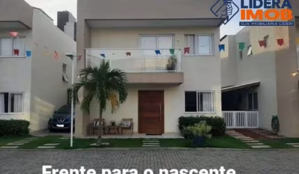 Casa residencial para Venda no Condomínio Tulipas Residence, Buraquinho, Lauro de Freitas, 4 quartos, 3 suítes, 2 salas, 4 banheiros, 2 vagas,