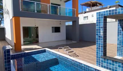 Casa residencial para Venda no Condomínio Bela Vista, Caji, Lauro de Freitas, 3 quartos, 1 suíte, 1 sala, 2 banheiros, 2 vagas, 154m² área total.