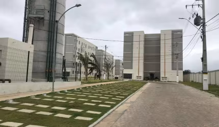 Apartamento residencial para Venda em condomínio fechado, Alphaville (abrantes), Camaçari, 2 quartos, 1 sala, 1 banheiro, 1 vaga, 60m² área total.