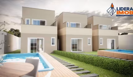 Casa residencial para Venda, Barra do Jacuípe 3 quartos, sendo 2 suítes, 1 sala, 2 banheiros, 2 vagas, 80,43 m² área total.