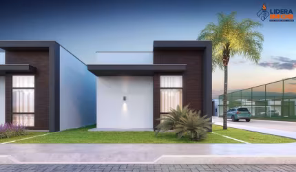 Lançamento Casa residencial para Venda Lagoa Salgada, Feira de Santana 2 quartos, sendo 1 suíte, 1 sala, 2 banheiros, 1 vaga 126m² área total.