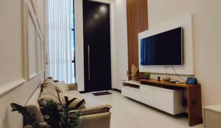 Casa residencial para Venda no Condomínio Vila Jardim, Sim, Feira de Santana, 3 quartos, 1 sala, 2 banheiros, 2 vagas,140m² área total.
