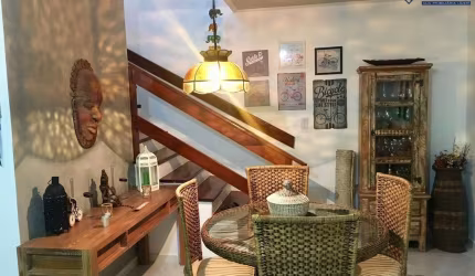 Casa residencial para Venda em condomínio fechado no Centro, Lauro de Freitas, 4 quartos, sendo 2 suítes, 2 salas, 4 banheiros, 2 vagas 145 m² área to
