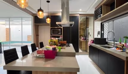 Casa residencial para Venda em condomínio fechado, Pedra do Descanso, Feira de Santana, 3 suítes, 1 sala, 4 banheiros, 3 vagas, 80 m² área total