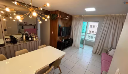 Apartamento residencial para Venda em condomínio fechado, Sim, Feira de Santana, 2 quartos, 1 sala, 1 banheiro, 1 vaga, 50m² área total.