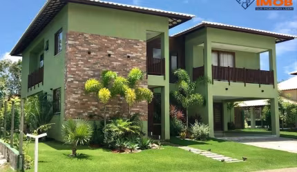 Casa na Praia do Forte, Alto Padrão, Mobiliada, para Venda, 6 Suítes, Área Gourmet, Condomínio Ilha dos Pássaros.