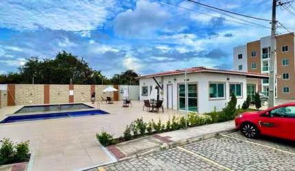 Apartamento residencial para Venda em condominio fechado no Sim, Feira de Santana, 2 quartos, 1 sala, 1 banheiro, 1 vaga