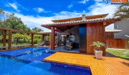 Casa residencial para Venda em condominio fechado, praia do forte, Mata de São João, 4 suítes, 1 sala, 5 banheiros, 1 vaga 400 m² área construída