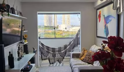 Apartamento residencial para Venda em condominio fechado, Santa Teresa, Salvador, 2 quartos, 1 sala, 2 banheiros, 1 vaga 54m² área total