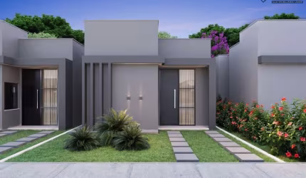 Lançamento casa residencial para Venda, no Sim, Feira de Santana, 2 quartos, sendo 1 suíte, 1 sala, 2 banheiros, 1 vaga 140 m² área total
