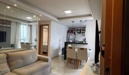 Apartamento residencial para Venda em condomínio fechado, Sim, Feira de Santana, 2 dormitórios, 1 sala, 1 banheiro, 1 vaga, 50m² área total.