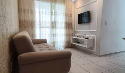 Apartamento residencial para Locação em condomínio fechado, Sim, Feira de Santana, 2 quartos, 1 sala, 1 banheiro, 1 vaga, 58m² área total.