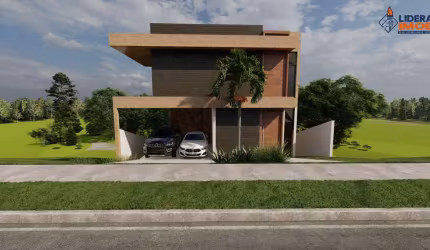 Casa residencial para Venda em Alphaville litoral norte 2 , Alphaville (abrantes), Camaçari, 5 suítes, 1 sala, 5 banheiros, 3 vagas, 440m² área total.