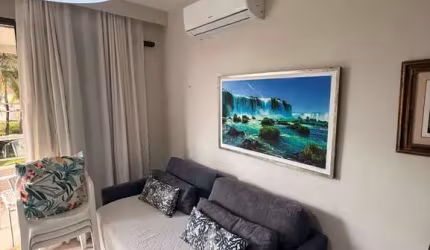 Apartamento residencial para Venda em condominio fechado, Vilas do Atlântico, Lauro de Freitas, 1 dormitório, 1 sala, 1 banheiro, 1 vaga 62 m² área to