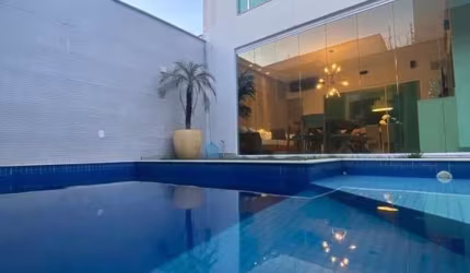 Casa na Cidade Nova, 4 Suítes, Varanda, Home Office, Área Gourmet, Piscina, para Venda, Cond Bosque Imperial, em Feira de Santana.