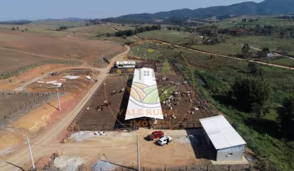 FAZENDA ESTRUTURADA PARA CONFINAMENTO OU LEITE NO VALE DO PARAÍBA. PORTEIRA FECHADA! - FA00003