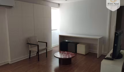 Apartamento com 1 dormitório para alugar, 57 m² por R$ 5.221,85/mês - Vila Clementino - São Paulo/SP