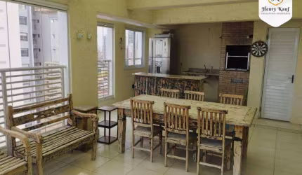 Cobertura com 2 dormitórios para alugar, 120 m² por R$ 6.975,44/mês - Ipiranga - São Paulo/SP