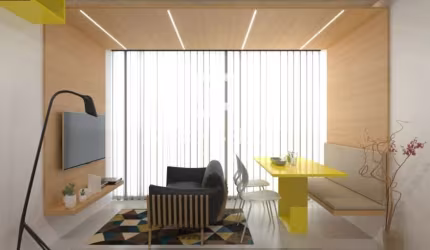 Loft com 1 quarto à venda na Rua Deputado Joaquim José Pedrosa, 752, Cabral, Curitiba por R$ 331.755