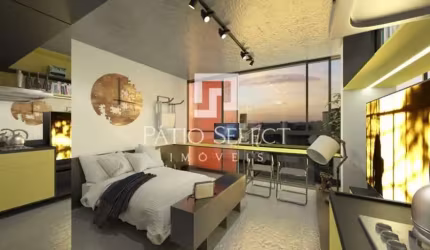 Loft com 1 quarto à venda na Rua Deputado Joaquim José Pedrosa, 752, Cabral, Curitiba por R$ 224.539