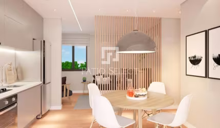 Apartamento de 1 a 2 quartos, 01 Vaga de Garagem, Sacada com Churrasqueira, Boa Vista - Curitiba/PR