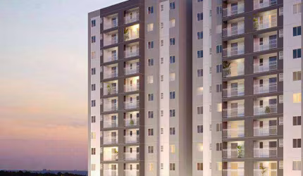 Apartamento com 2 dormitórios à venda, 50 m² por R$ 295.000 - Vargeão - Jaguariúna/SP