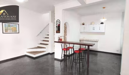 Sobrado com 4 dormitórios à venda, 139 m² por R$ 550.000,00 - Aviação - Praia Grande/SP