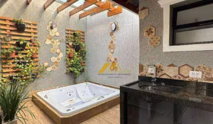 Casa com 3 dormitórios à venda, 115 m² por R$ 830.000,00 - Vilamar - Praia Grande/SP