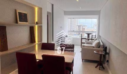 Apartamento com 2 dormitórios à venda, 58 m² por R$ 430.000,00 - Caiçara - Praia Grande/SP
