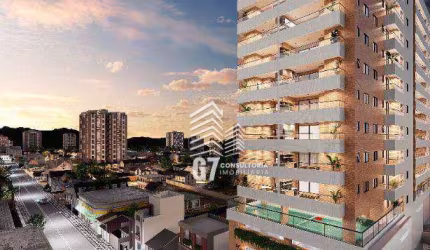 Apartamento com 3 dormitórios à venda, 105 m² por R$ 845.000,00 - Boqueirão - Praia Grande/SP