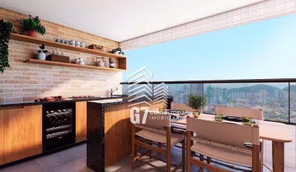 Apartamento à venda, 80 m² por R$ 604.000,00 - Boqueirão - Praia Grande/SP